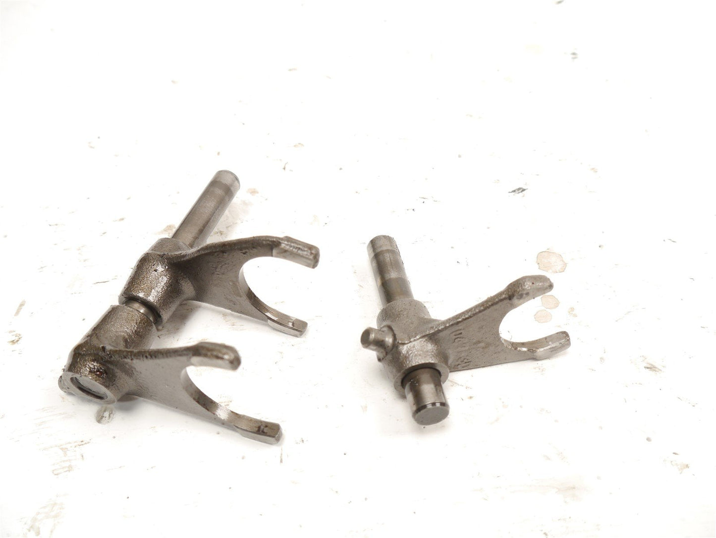 SUZUKI TS50X GEAR SELECTOR FORKS