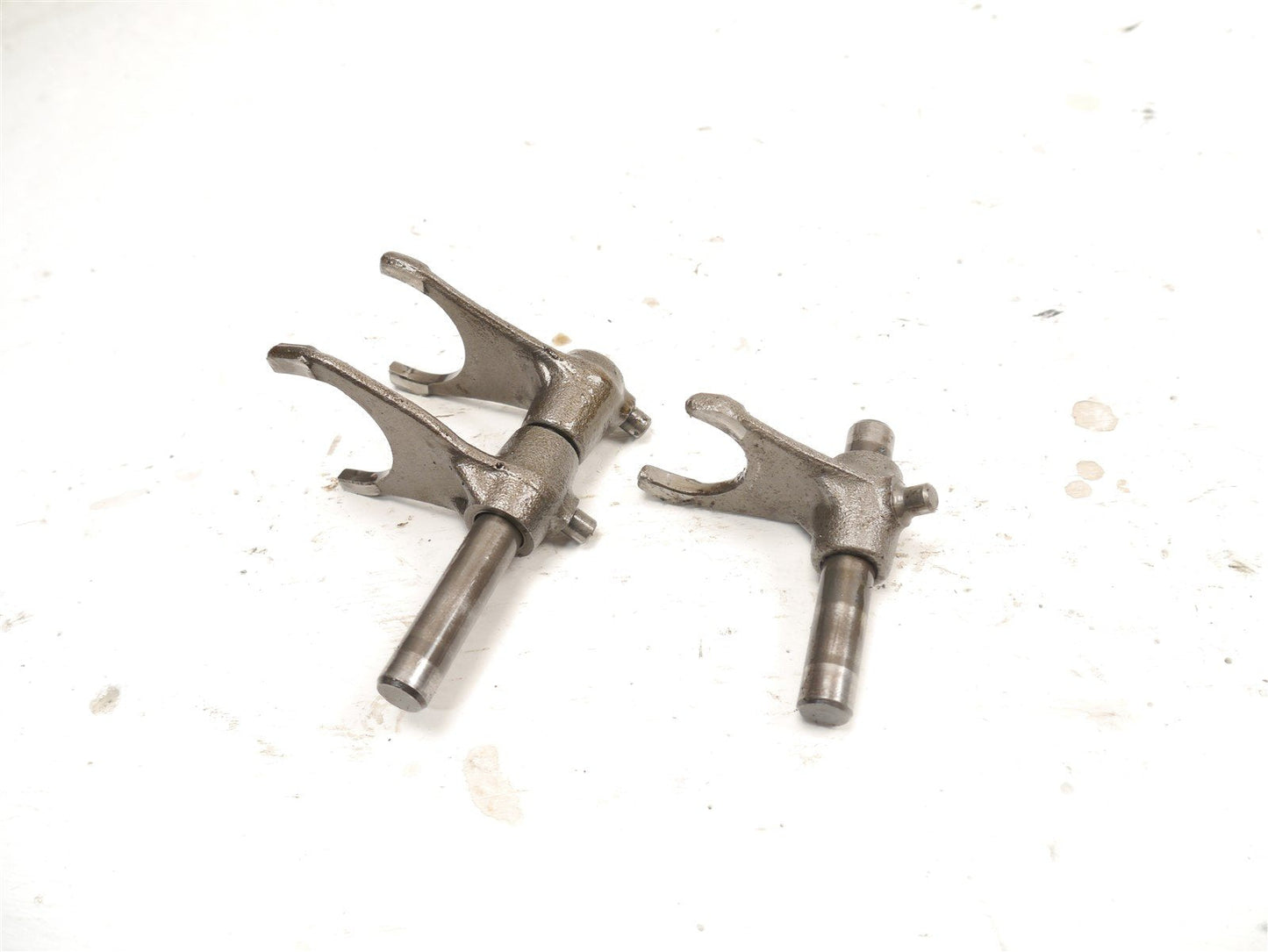 SUZUKI TS50X GEAR SELECTOR FORKS