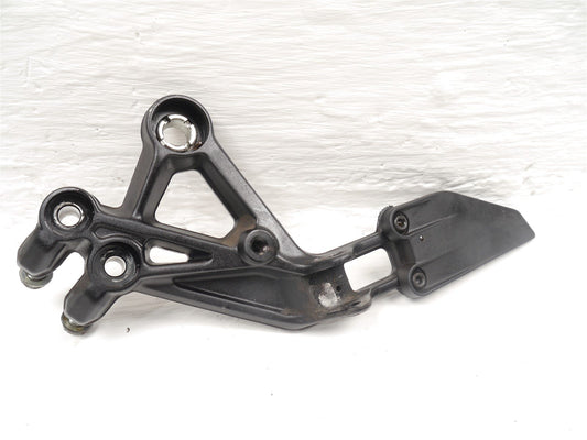 KTM DUKE 125 2018-2022 FRONT LEFT FOOTREST HANGER & PEG