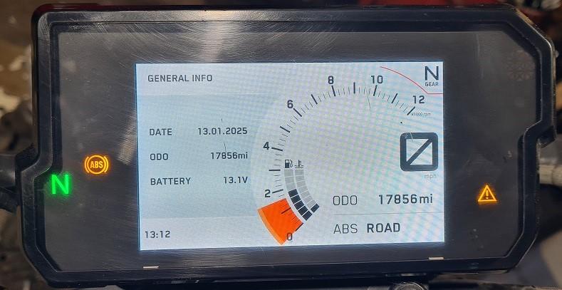 KTM DUKE 125 2018-2022 FUEL PETROL INJECTION PUMP 17K