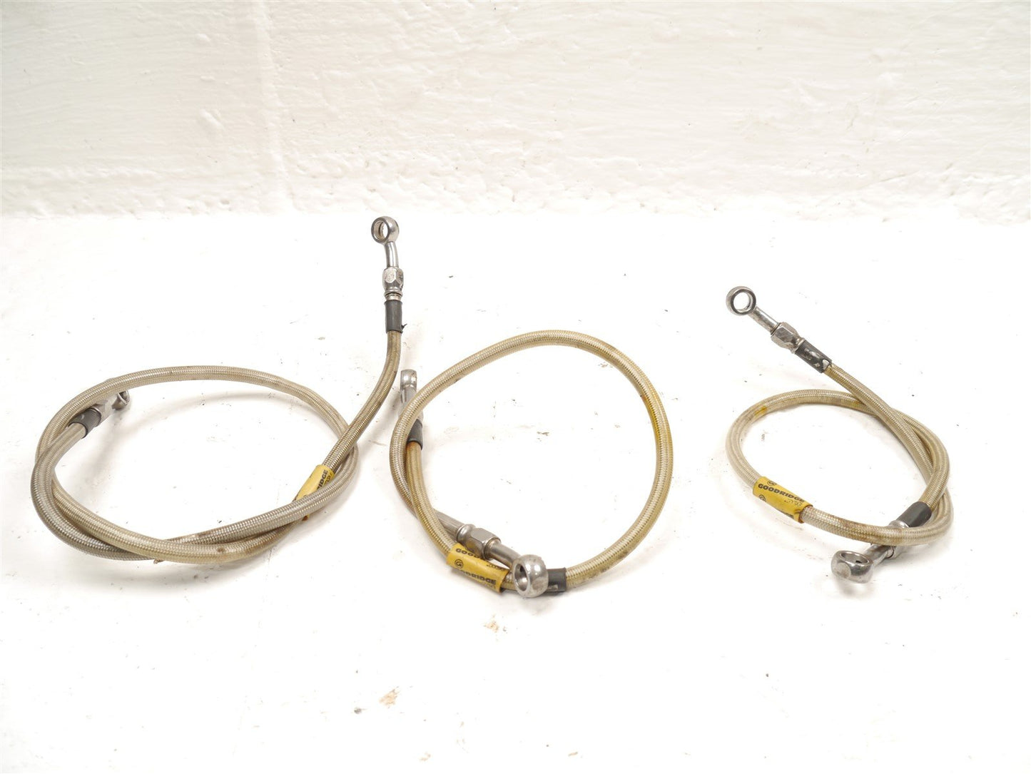 TRIUMPH TROPHY 900 1996-2001 GOODRIDGE BRAKE HOSES