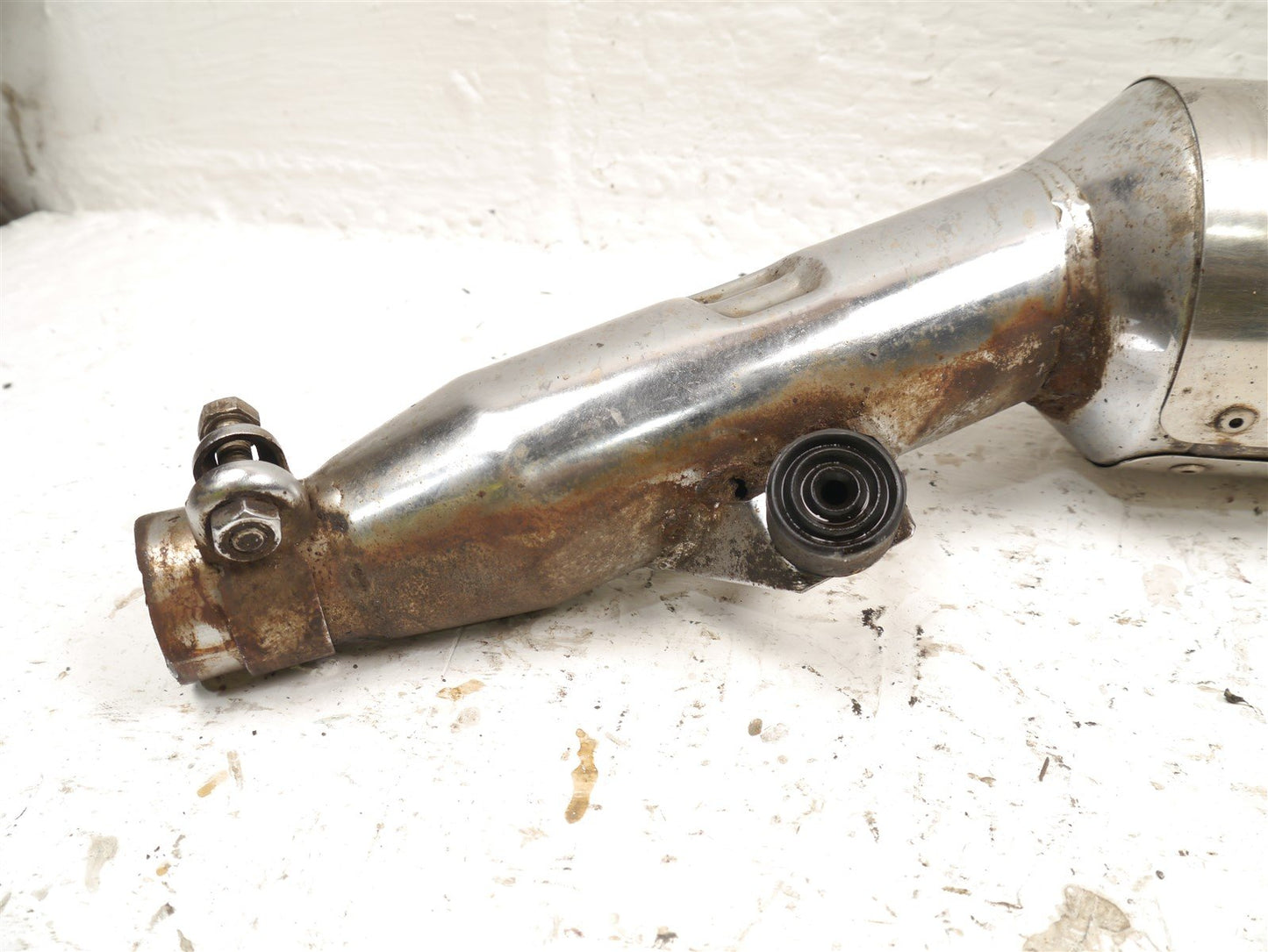TRIUMPH TROPHY 900 1996-2001 LEFT EXHAUST SILENCER