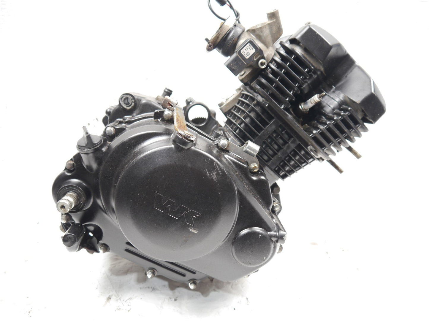 WK BIKES SCRAMBLER 125 ENGINE 4817 MILES
