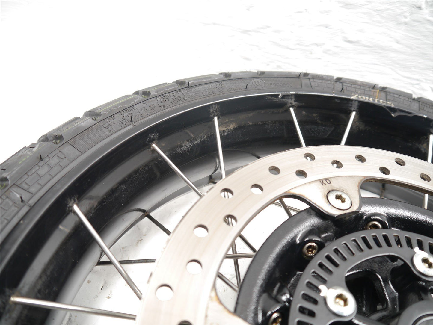 ZONTES ZT125 G1 2021-2025 FRONT WHEEL & TIRE & BRAKE DISC