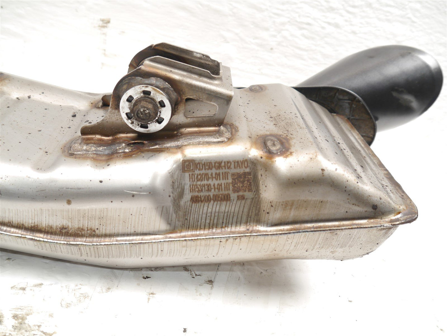 ZONTES ZT125 G1 2021-2025 EXHAUST SYSTEM