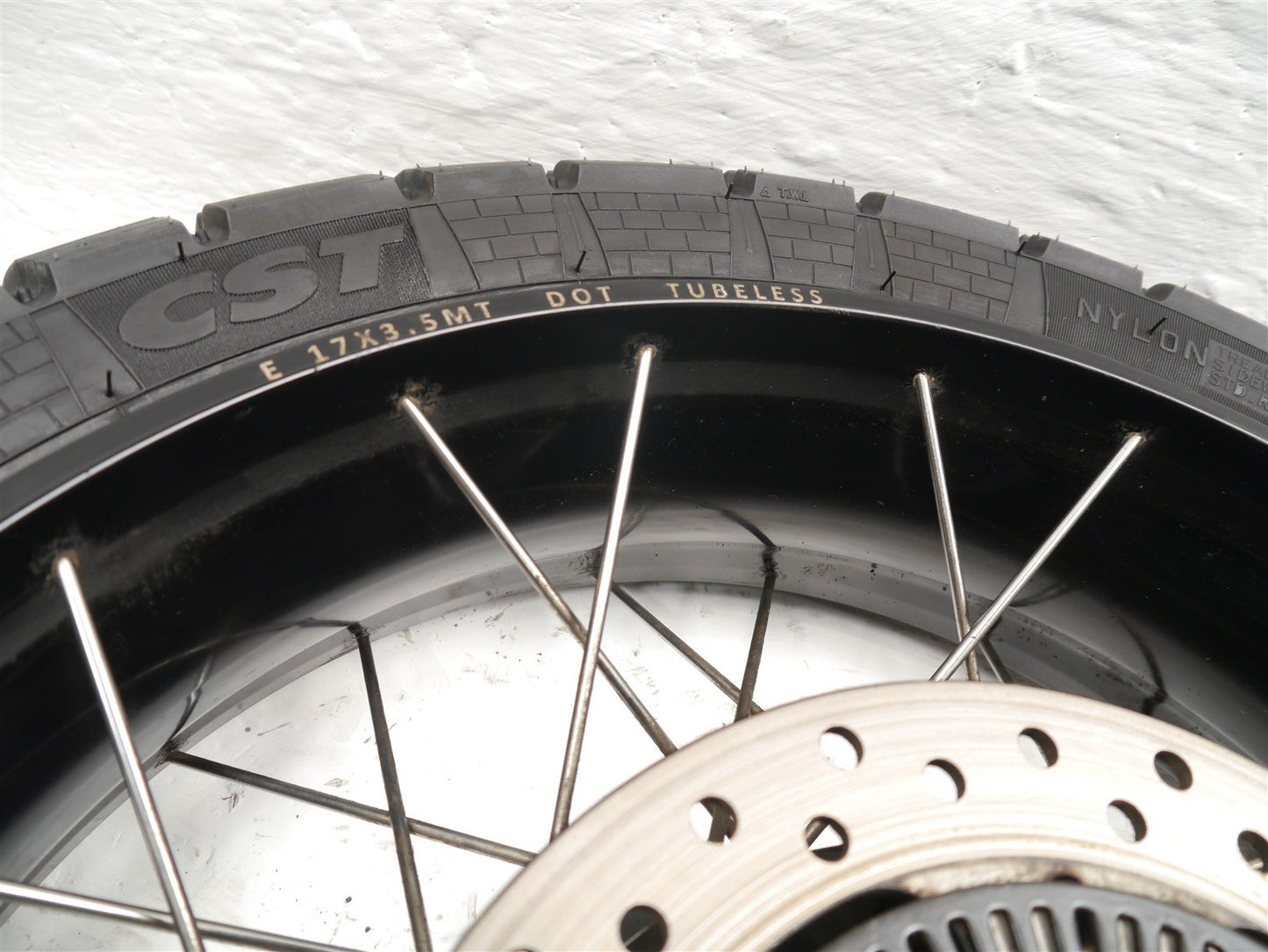 ZONTES ZT125 G1 2021-2025 REAR WHEEL & TIRE & BRAKE DISC