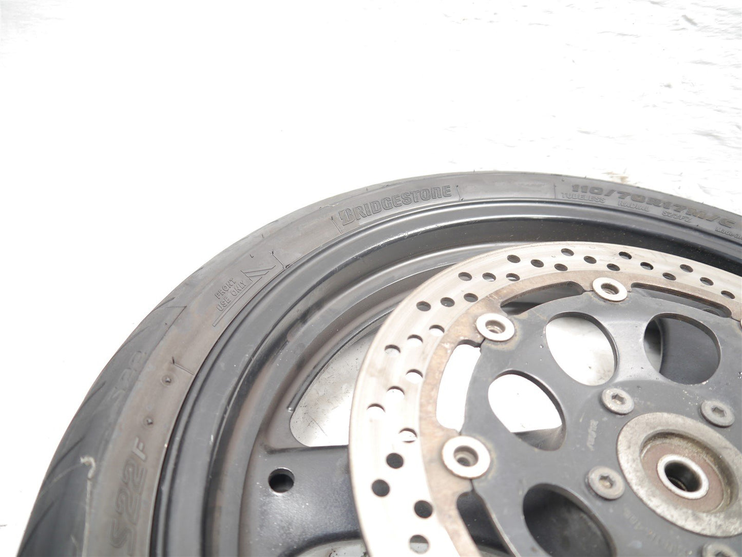 SUZUKI GS500 2002-2008 FRONT WHEEL & TIRE