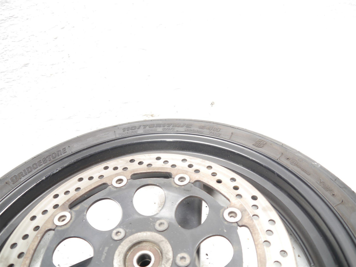SUZUKI GS500 2002-2008 FRONT WHEEL & TIRE