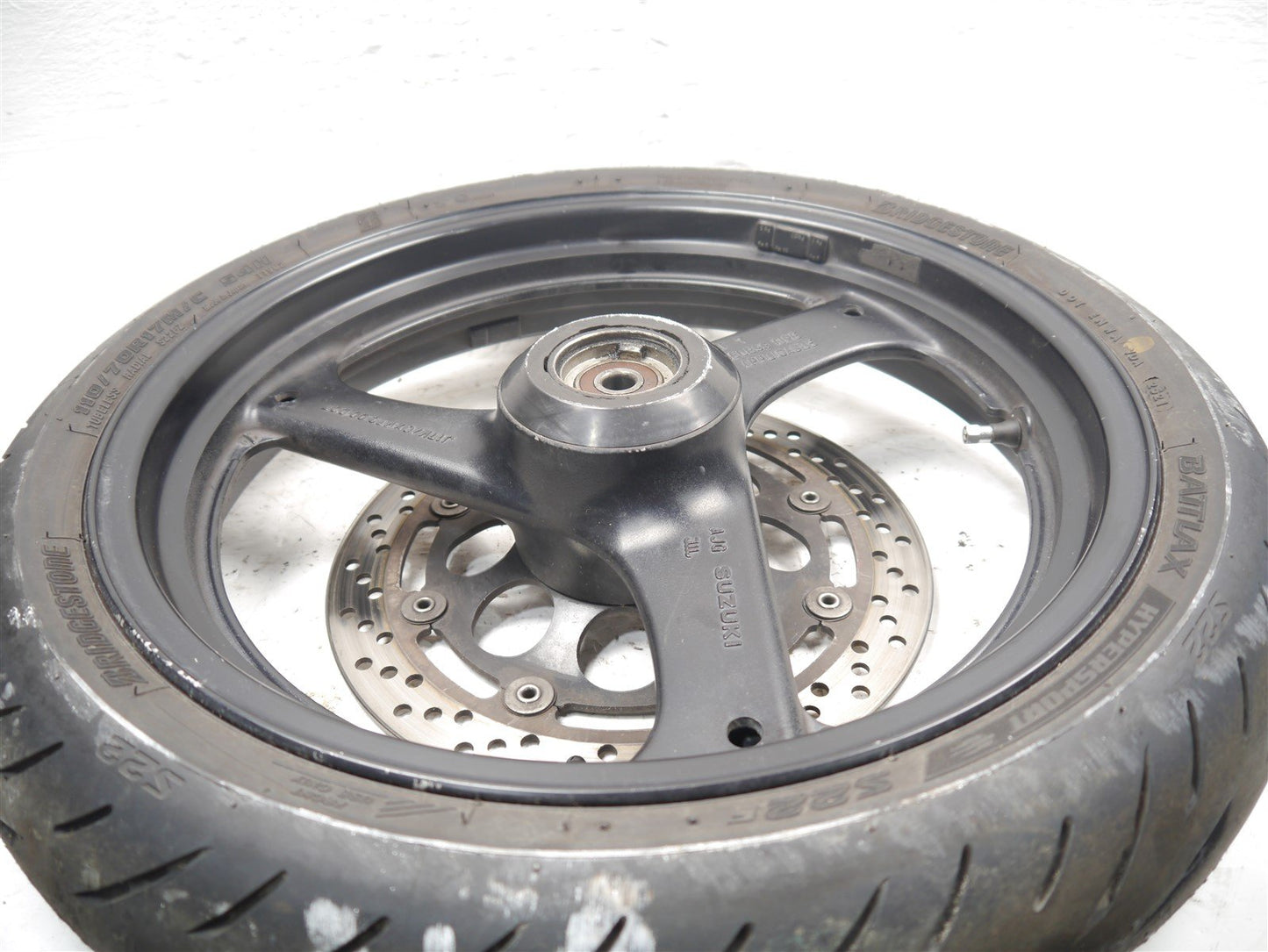 SUZUKI GS500 2002-2008 FRONT WHEEL & TIRE