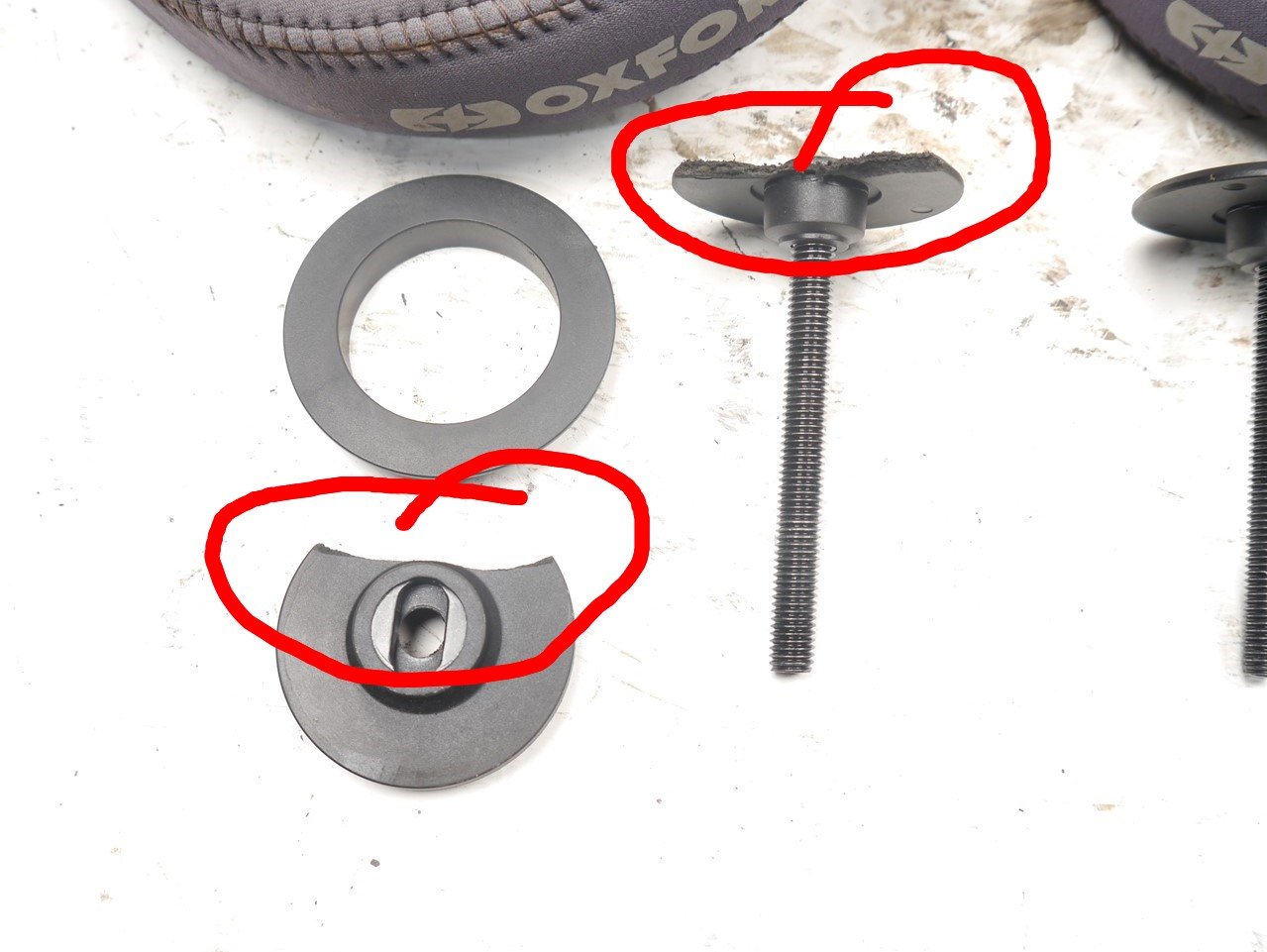 YAMAHA GPD125 NMAX 2015-2020 OXFORD HANDLEBAR MUFFS