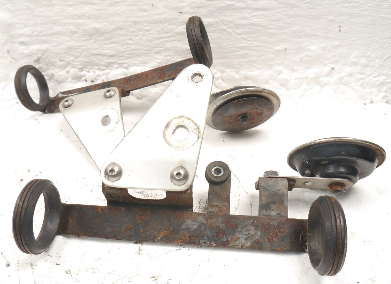 SUZUKI GSX750 W INAZUMA 1997-2002 HEADLIGHT BRACKETS