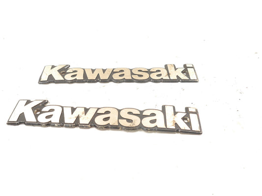 KAWASAKI Z550 F FUEL TANK BADGES