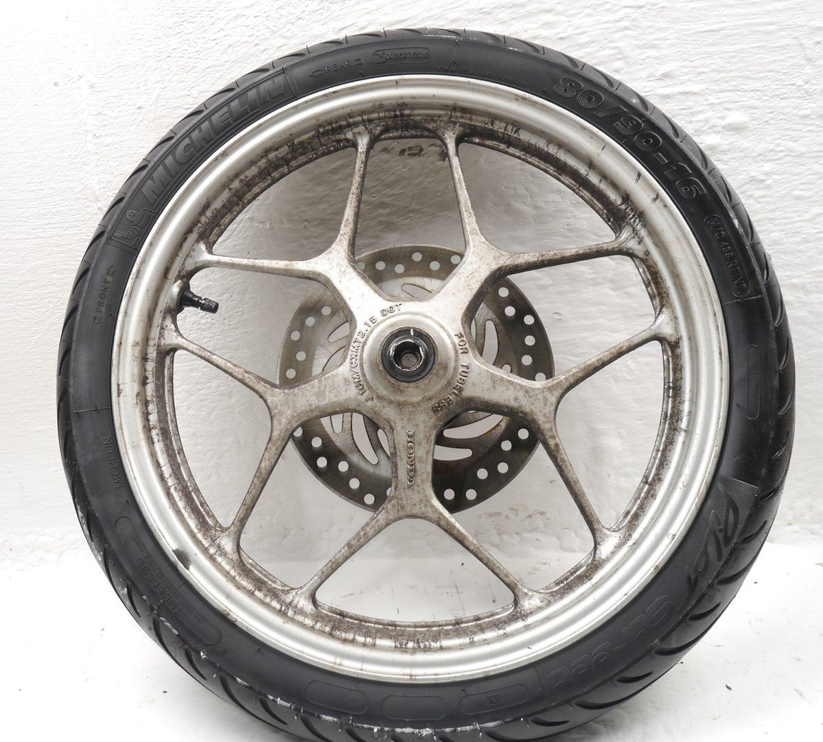 HONDA SH125 i MODE 2016-2019 FRONT WHEEL & TIRE & BRAKE DISC