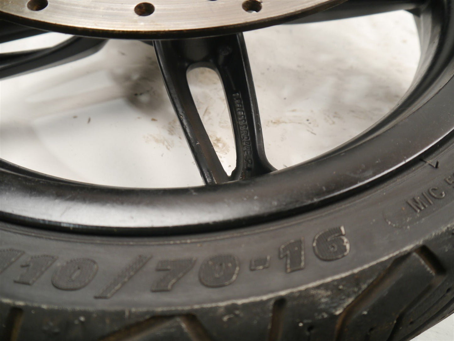 PIAGGIO BEVERLY 350 FRONT WHEEL & BRAKE DISC