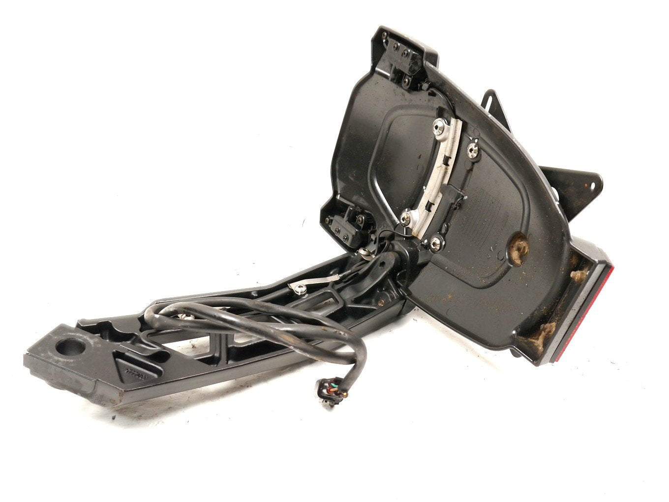 BENELLI 502 C NUMBER PLATE MOUNT AND LIGHTS