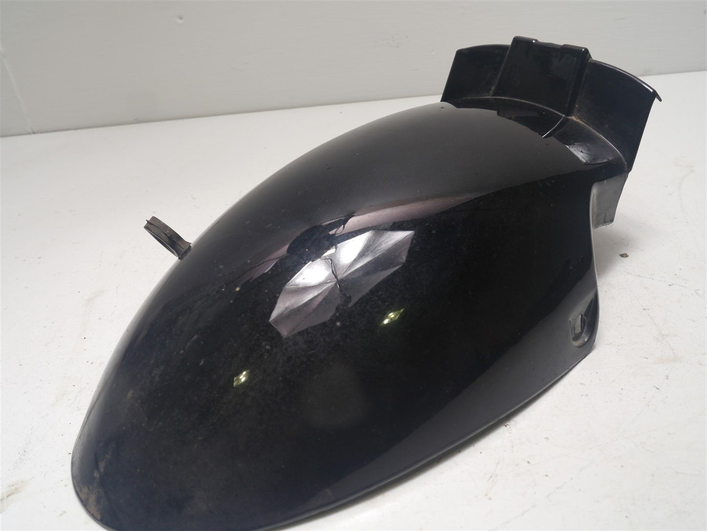LEXMOTO TITAN 125 2017-2019 LOW MILEAGE FRONT MUDGUARD REAR SECTION IN BLACK