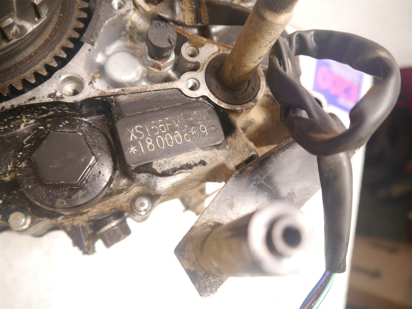SYM WOLF SB125 2017-2021 ENGINE MOTOR JUST 1.5K