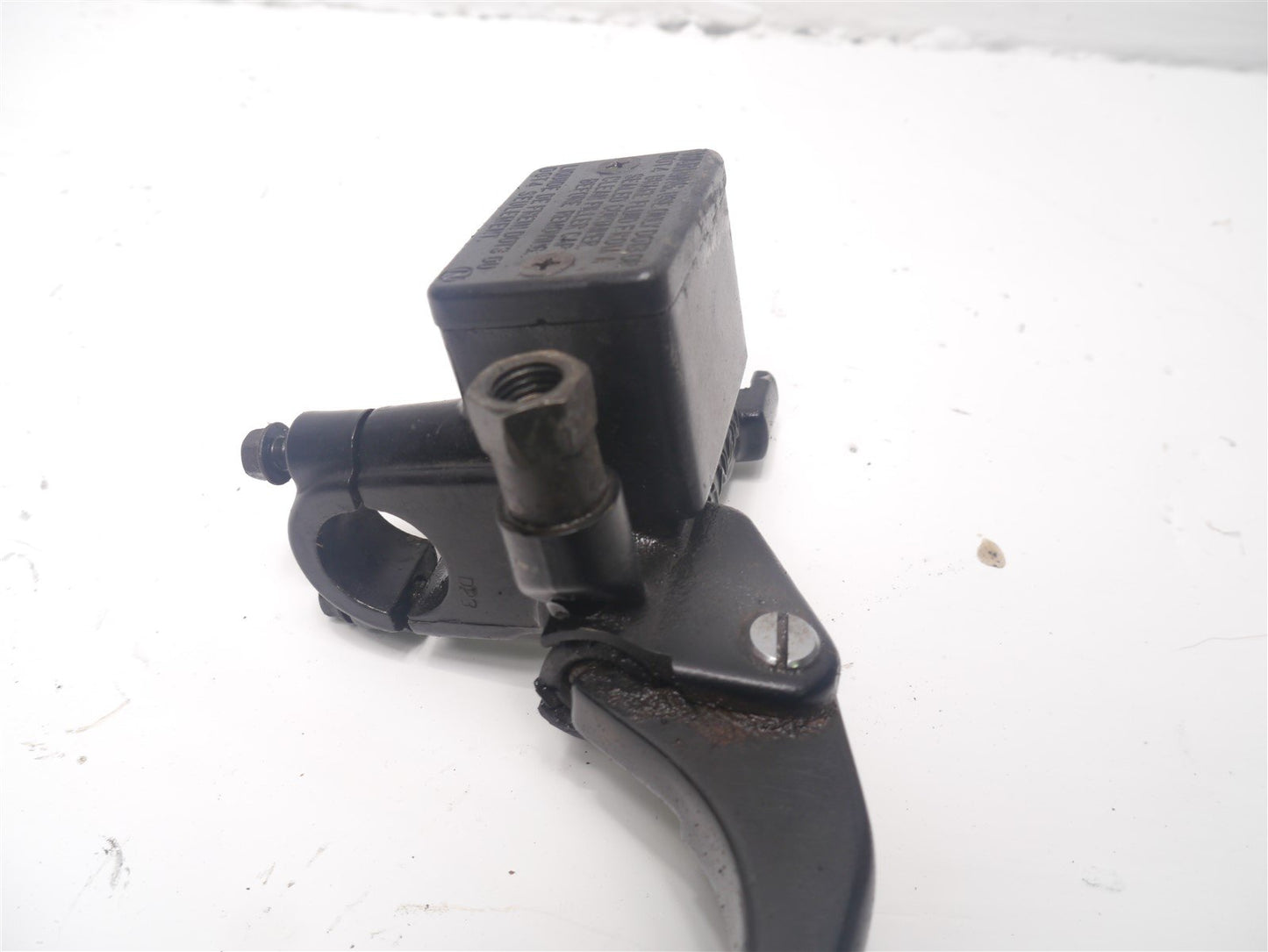 HONDA CB TWO FIFTY FRONT BRAKE MASTER CYLINDER AND LEVER