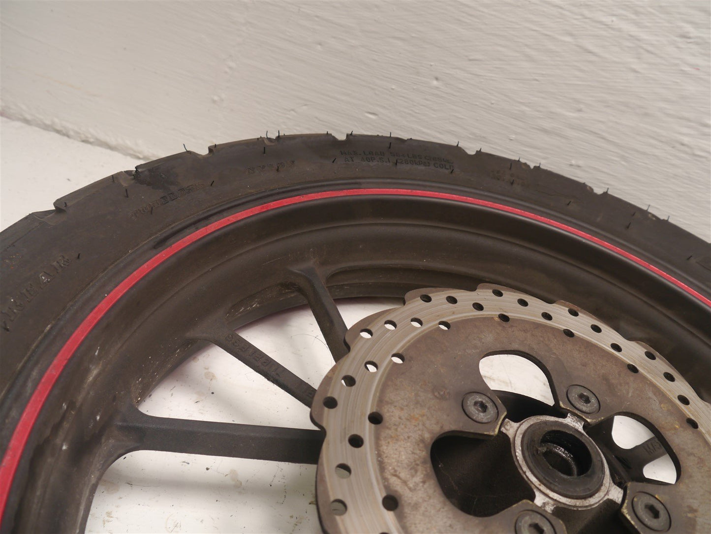 LEXMOTO FALCON 125 2018-2020 REAR WHEEL AND TIRE