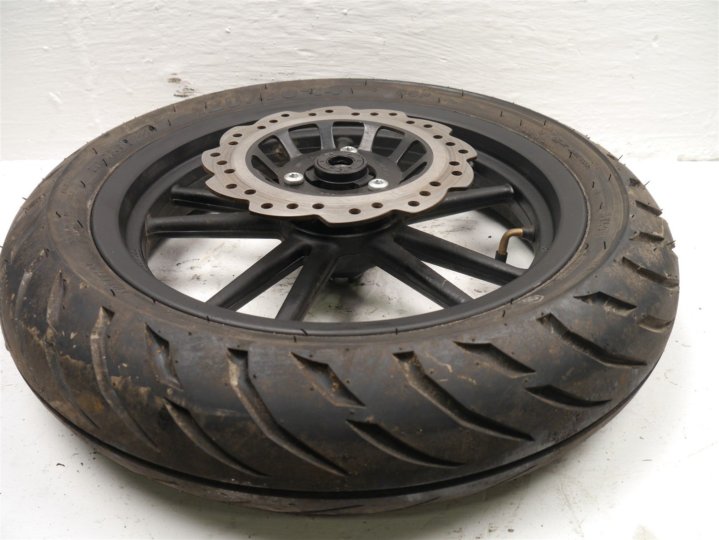 WK BIKES SX 125 2021-2023 FRONT WHEEL & TIRE WITH BRAKE DISC