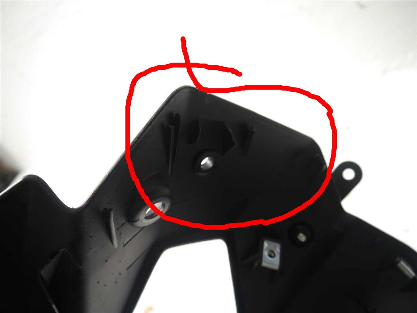 SINNIS TERRAIN 125 2021-2023 FRONT MUDGUARD *DAMAGED*