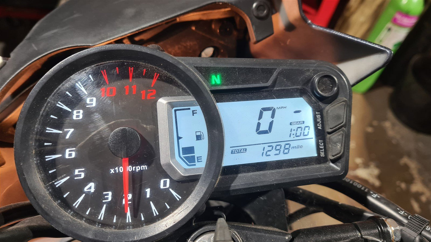 LEXMOTO ASSAULT 125 2023-2024 E5 RUNNING ENGINE JUST 1298 MILES