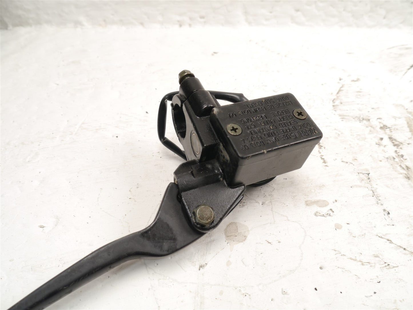 SINNIS SHUTTLE 2018-2022 FRONT BRAKE MASTER CYLINDER & LEVER