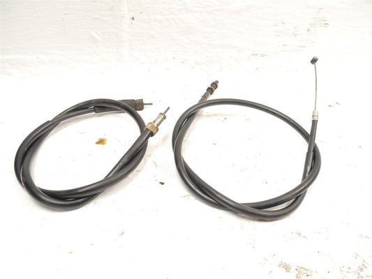 YAMAHA XVS 650 DRAGSTAR 1996-2007 CLUTCH AND SPEEDO CABLES