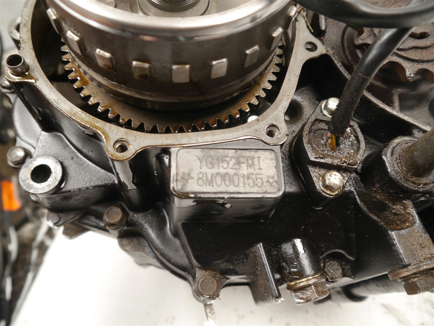 WK BIKES SCRAMBLER 125 ENGINE 4817 MILES