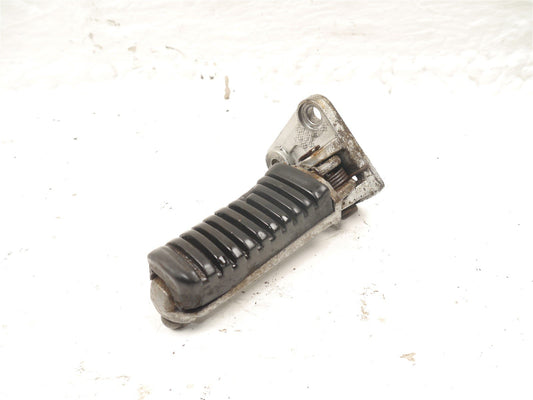 KAWASAKI GPZ600R FRONT LEFT FOOTREST HANGER & PEG