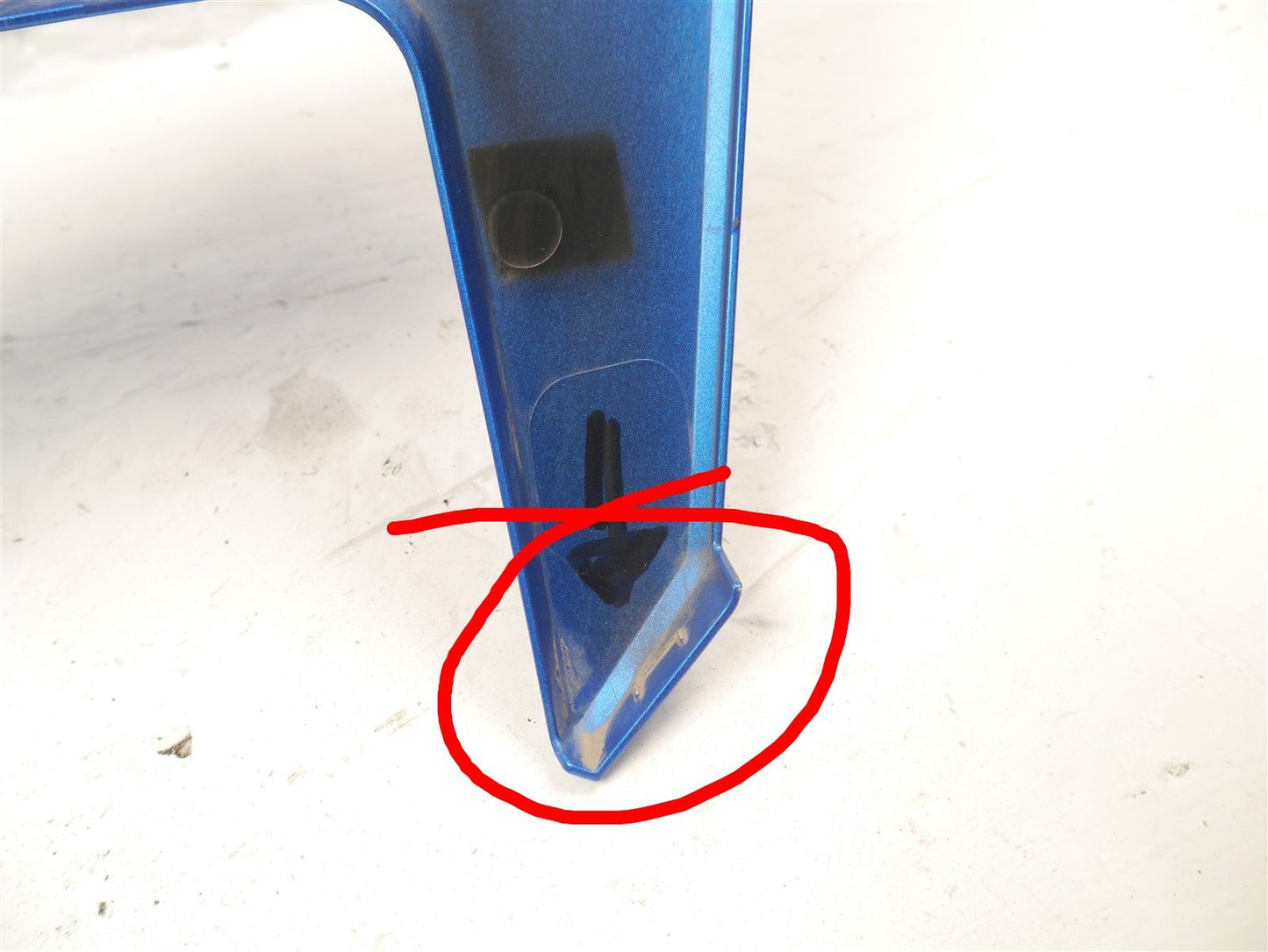 HONDA NC750X 2021-2024 FRONT RIGHT FAIRING (BROKEN MOUNT)