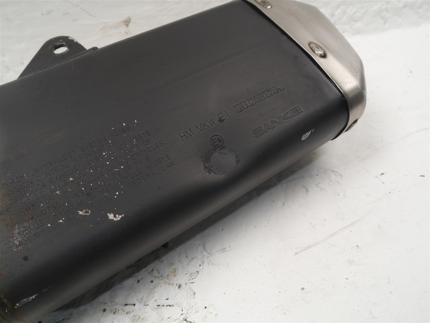 HONDA NC750X 2021-2024 EXHAUST SILENCER