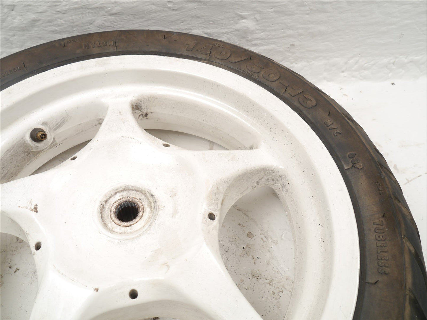 YAMAHA YQ100 AEROX REAR WHEEL