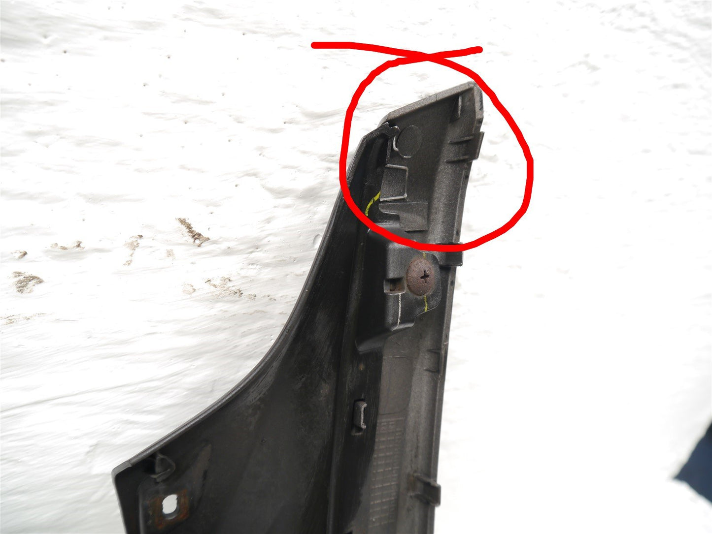 YAMAHA GPD125 NMAX 2015-2020 SCREEN FAIRING (WITH CRACKED OUTER FAIRING)