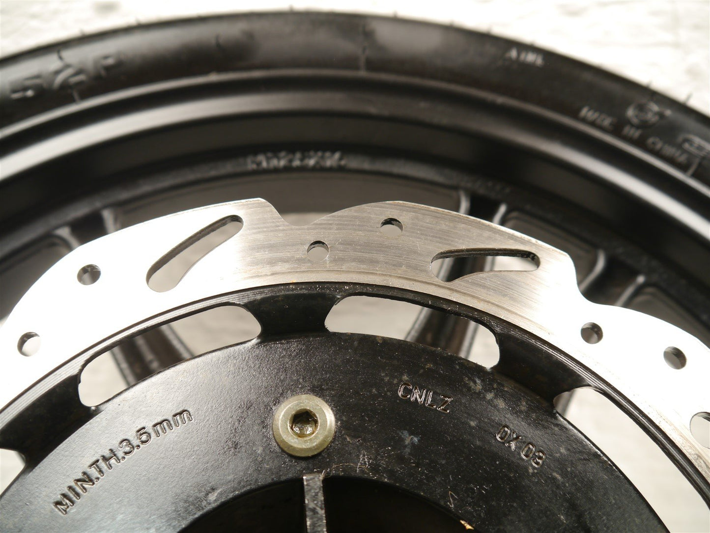 SYM SYMPHONY 125 2022-2024 FRONT WHEEL & TIRE & BRAKE DISC