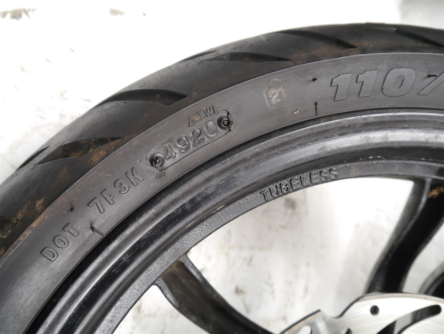 SYM SYMPHONY 125 2022-2024 REAR WHEEL & BRAKE DISC