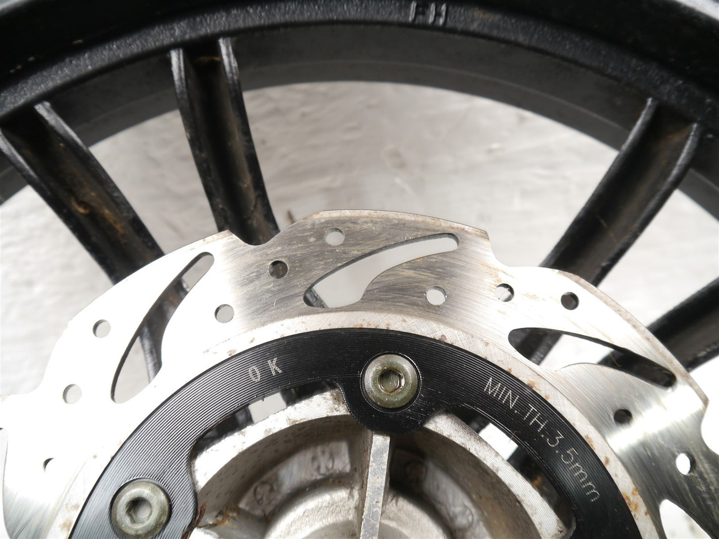 SYM SYMPHONY 125 2022-2024 REAR WHEEL & BRAKE DISC