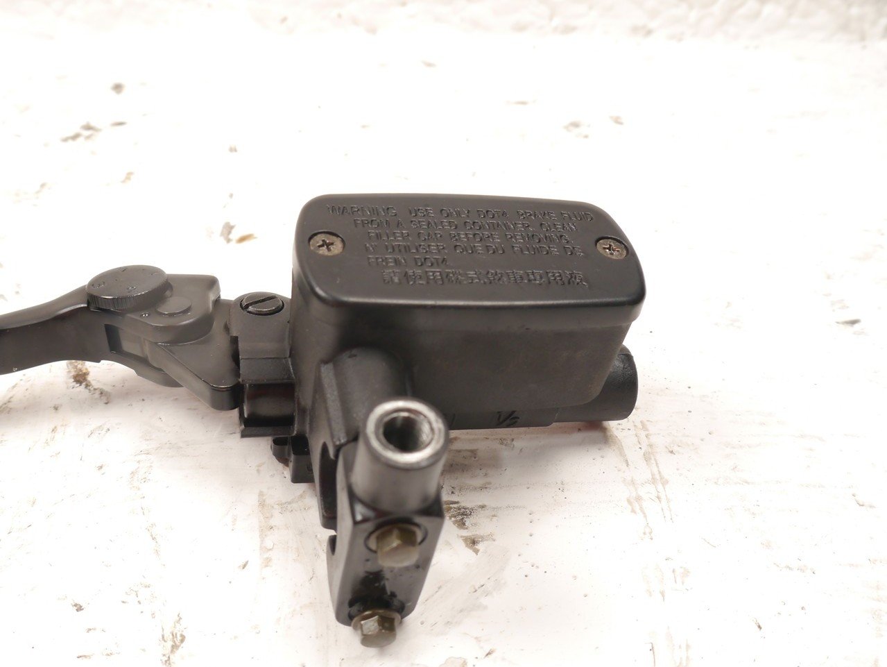 KAWASAKI J125 SC125 2016-2021 REAR BRAKE MASTER CYLINDER & LEVER