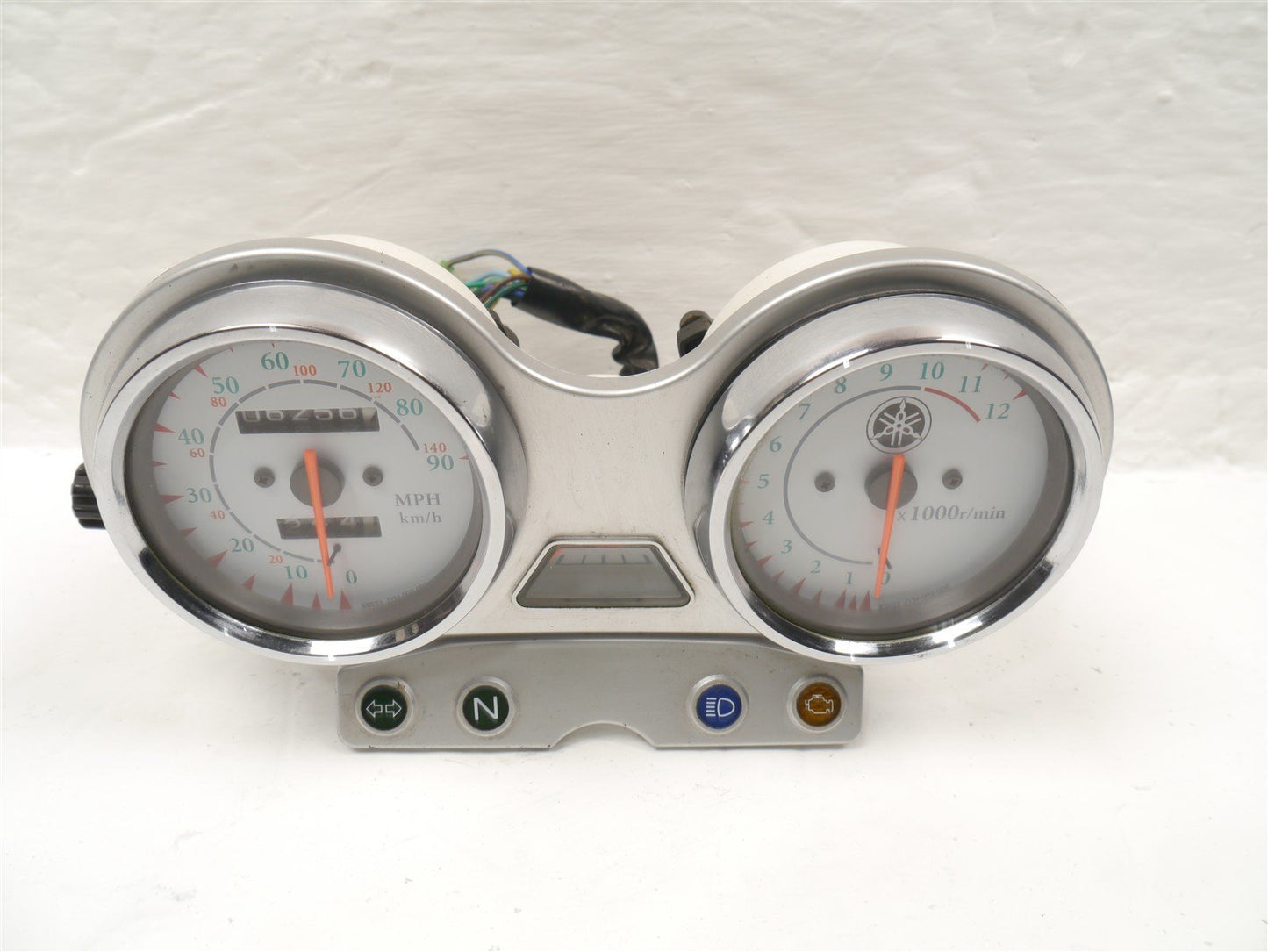 YAMAHA YBR125 CUSTOM CLOCKS INSTRUMENTS 6K