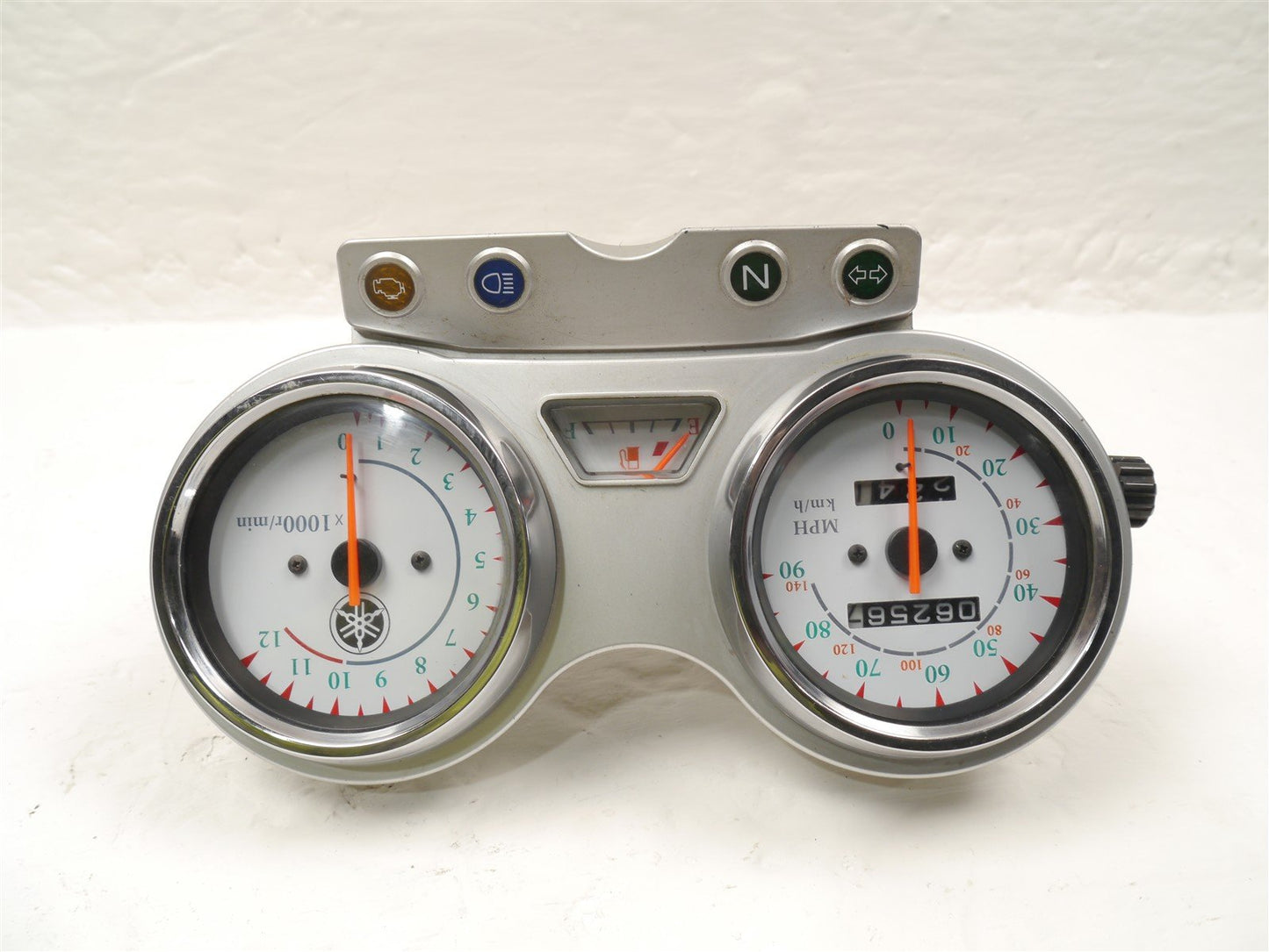 YAMAHA YBR125 CUSTOM CLOCKS INSTRUMENTS 6K