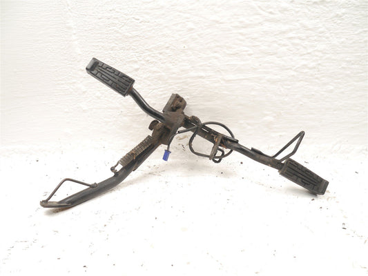 YAMAHA YBR125 CUSTOM FRONT FOOTRESTS & SIDE STAND