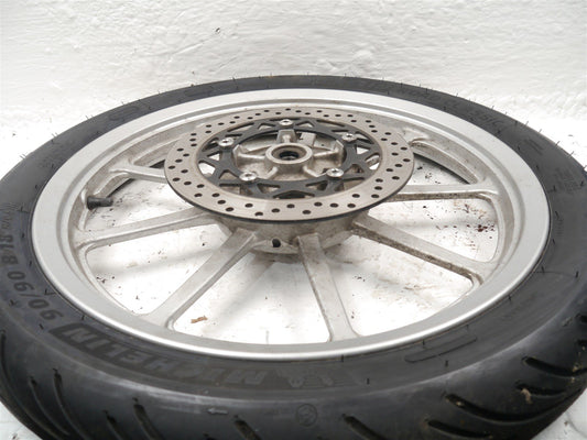 YAMAHA YBR125 CUSTOM FRONT WHEEL & TIRE & BRAKE DISC