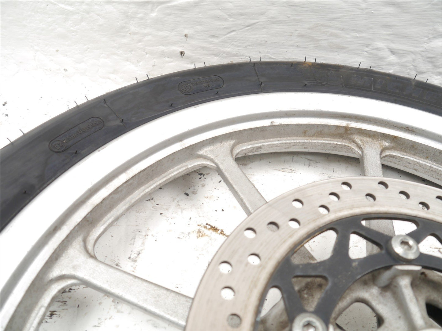 YAMAHA YBR125 CUSTOM FRONT WHEEL & TIRE & BRAKE DISC