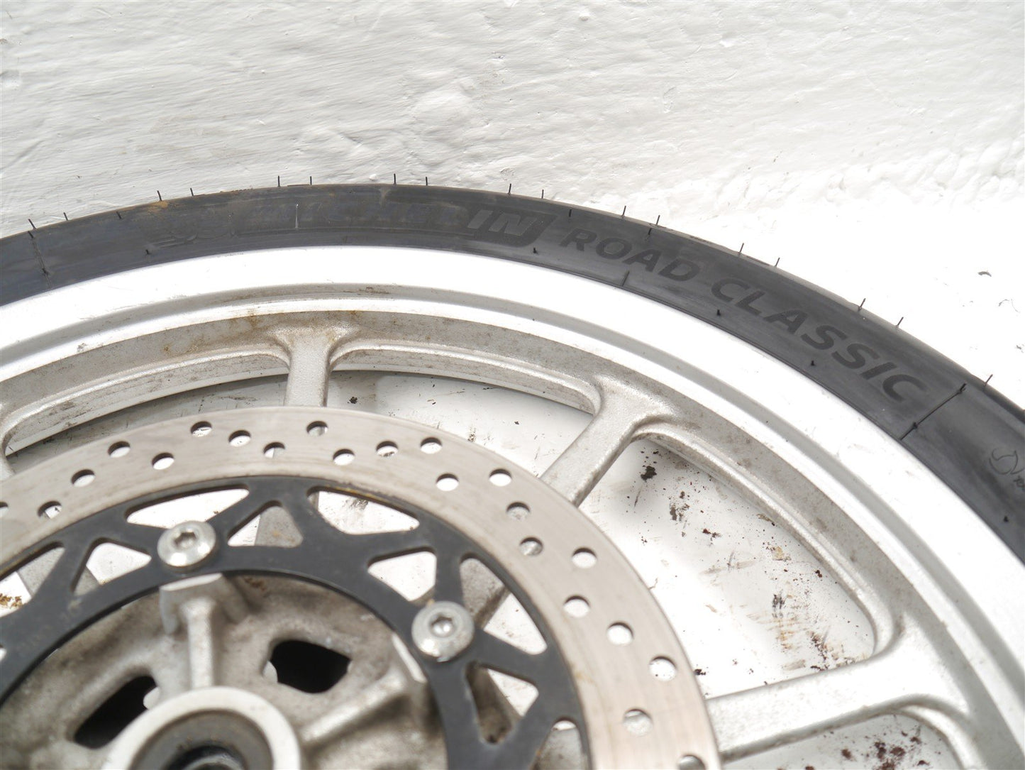 YAMAHA YBR125 CUSTOM FRONT WHEEL & TIRE & BRAKE DISC