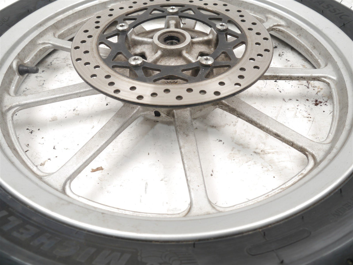 YAMAHA YBR125 CUSTOM FRONT WHEEL & TIRE & BRAKE DISC