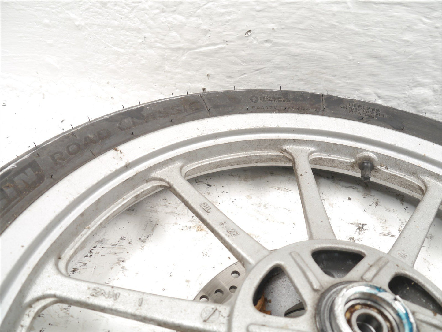 YAMAHA YBR125 CUSTOM FRONT WHEEL & TIRE & BRAKE DISC