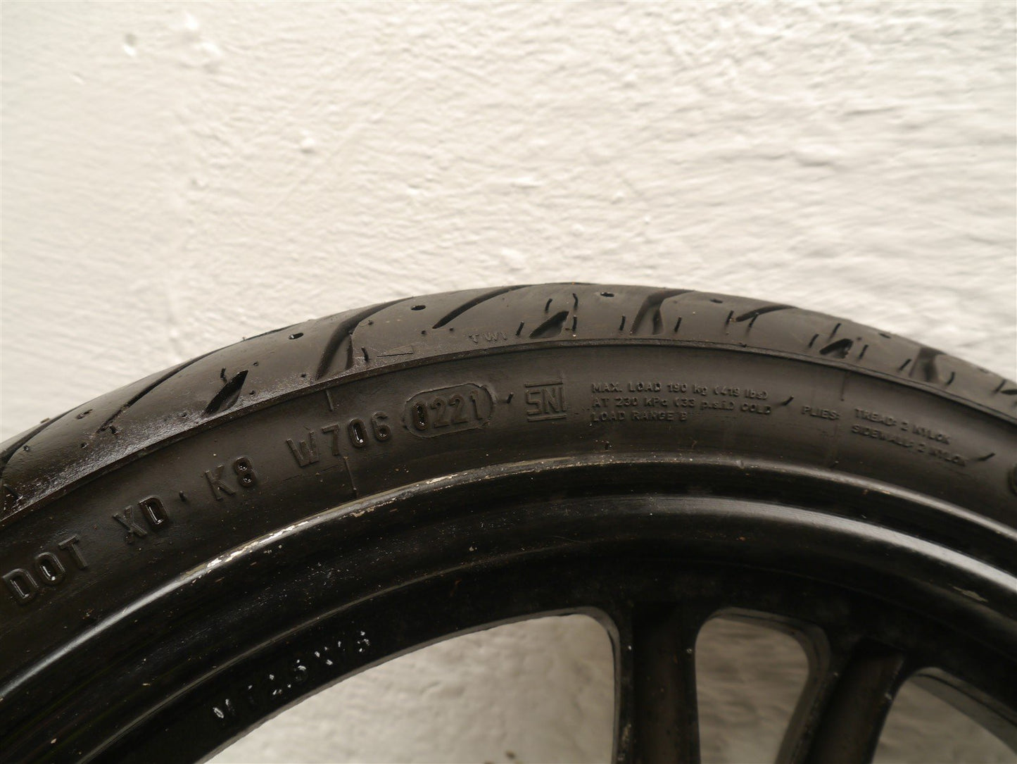 SYM SYMPHONY ST 125 2014-2015 FRONT WHEEL & TIRE