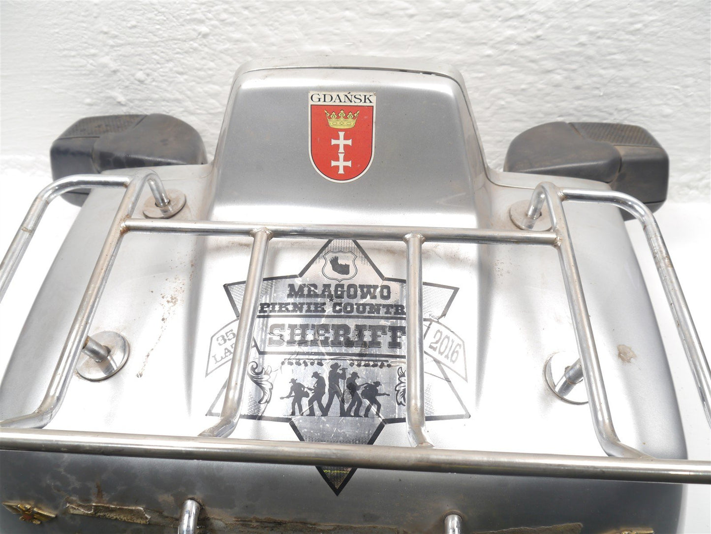HONDA GL1500 GOLDWING TOP BOX LID & RACK & SPEAKER PODS