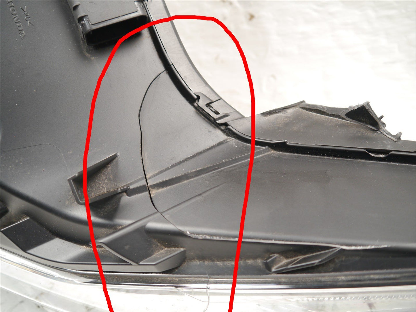 HONDA PCX 125 DX 2025-2026 FRONT LIGHT HEADLIGHT (DAMAGED)