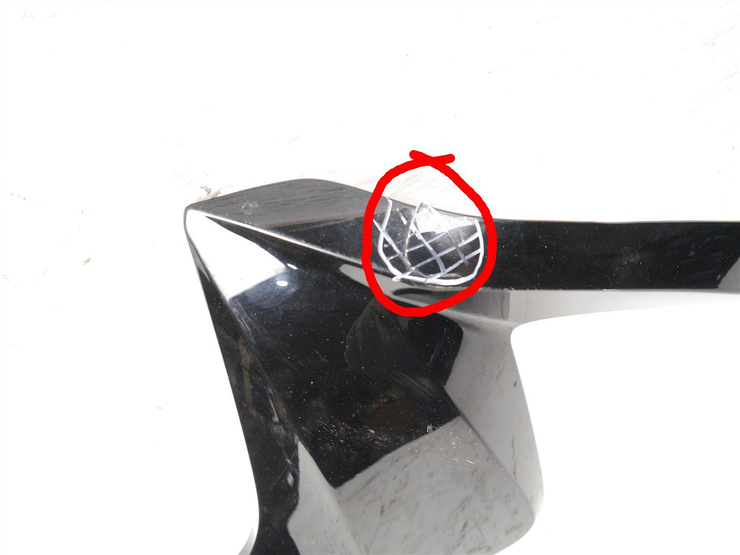 HONDA NSC110 VISION 2017-2020 FRONT LEFT FAIRING (CRACKED)